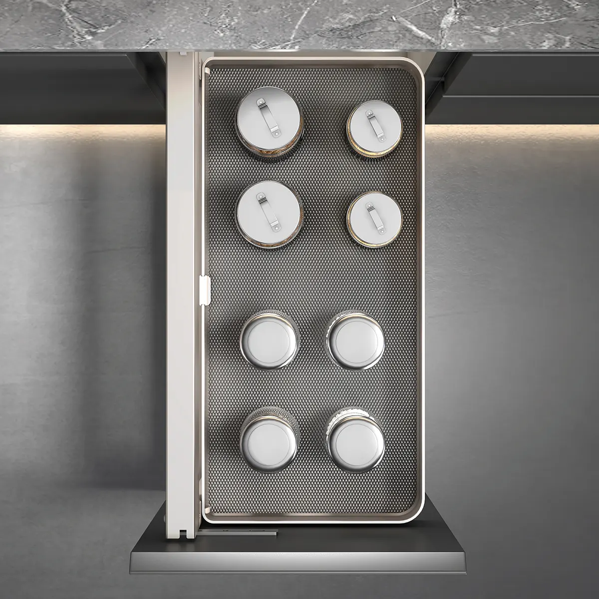 Pull Out Spice & Bottle Rack - Elan - Image 2