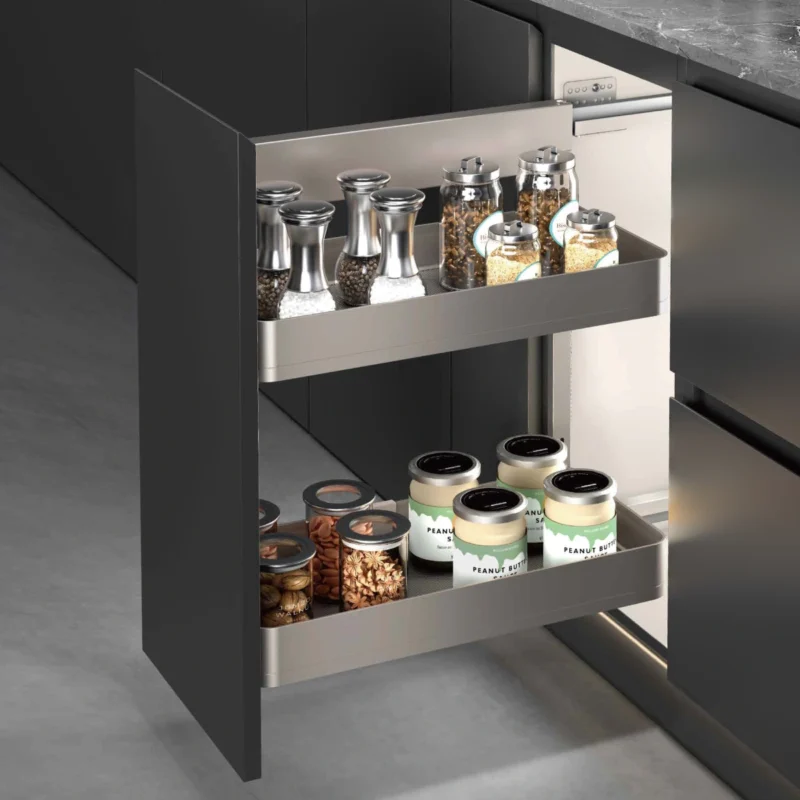 Pull Out Spice & Bottle Rack - Elan