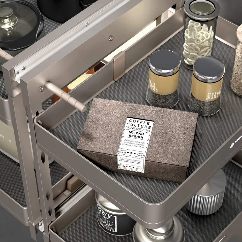 Pull Out Blind Corner Cabinet Organizer - Elan - Image 3